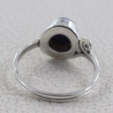 925 Sterling Silver Rainbow Moonstone Rings