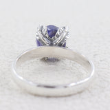 Tanzanite Silver Ring