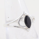 Black Onyx Sterling Silver Ring