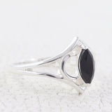 Black Onyx Sterling Silver Ring