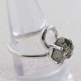 Natural Malachite Silver Ring
