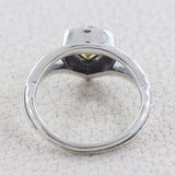 Citrine Silver Ring