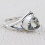 Citrine Silver Ring