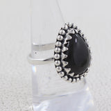 Black Onyx Silver ring