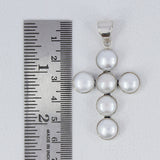 Fresh Water Pearl 925 Sterling Silver Pendant