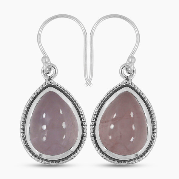 Tiger Eye Silver Earrings