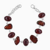 925 Sterling Silver Hessonite Bracelets