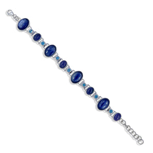 925 Sterling Silver Kyanite Bracelet