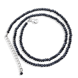 Gunmetal Beads Necklace