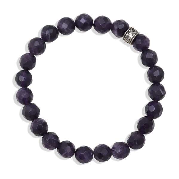 Natural Amethyst Beads Bracelet