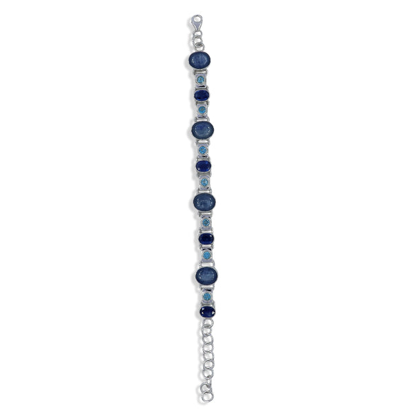 925 Sterling Silver Kyanite Bracelet