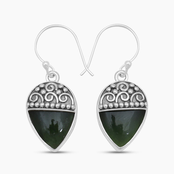 925 Silver Labradorite Earrings