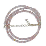 Morganite Faceted Rondelle Beads