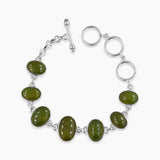 925 Sterling Silver Idocrase Bracelets