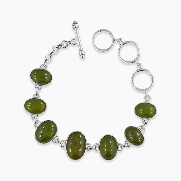 925 Sterling Silver Idocrase Bracelets