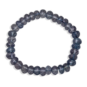 Natural Paraiba Quartz Beads Bracelet