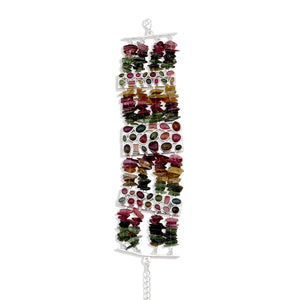 925 Sterling Silver Tourmaline Bracelet