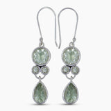 Citrine Silver Earrings