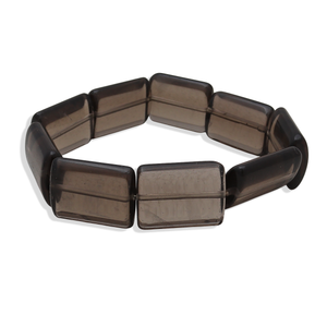 Natural Smoky Quartz Beads Bracelet