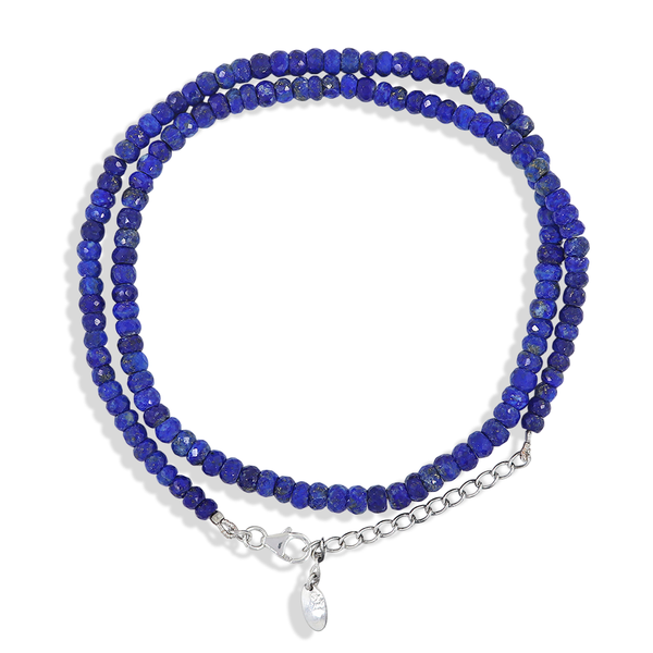 Blue Lapis Lazuli Small Size Faceted Round Beads
