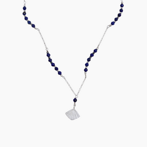 Lapis Lazuli Silver Necklace