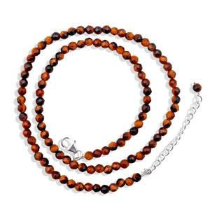 Tiger Eye Beads Necklace