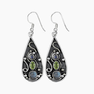 Labradorite Dangle Earrings