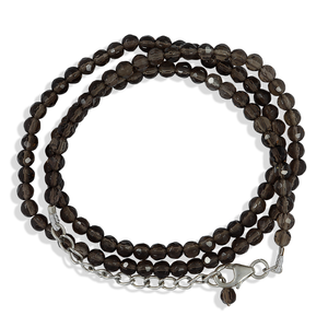 Natural Labradorite Beads Necklace Size 18