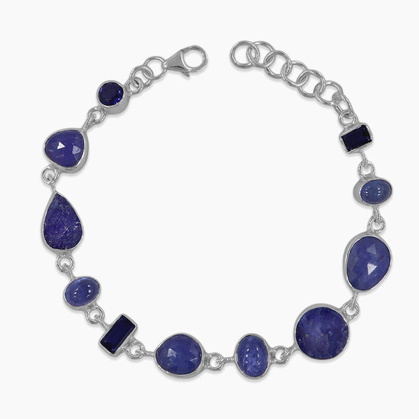 925 Sterling Silver Tanzanite Bracelets