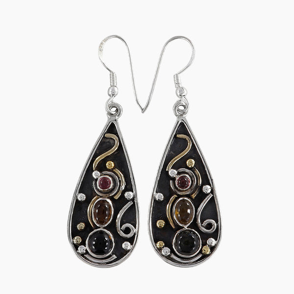 Labradorite Dangle Earrings