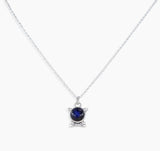 Labradorite Sterling Silver Minimalist Necklace Gift for Her