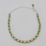 Peridot & Pearl Beads Bracelet