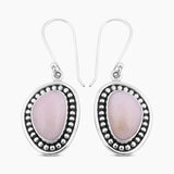 Pink Opal Silver Pendant Sets