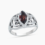 925 Sterling Silver Mystic Quartz Rings