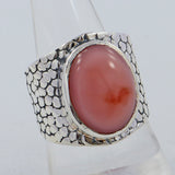 925 Starling Silver Rainbow Moonstone Ring