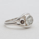 925 Sterling Silver Smoky Quartz Rings