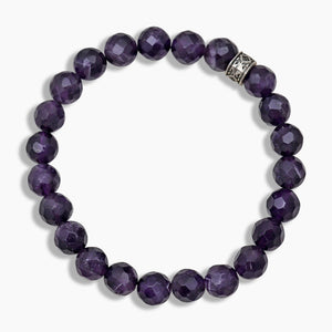Natural Amethyst Beads Bracelets