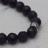 Natural Amethyst Beads Bracelet