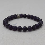 Natural Amethyst Beads Bracelet