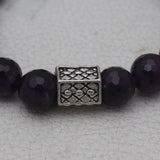 Natural Amethyst Beads Bracelet