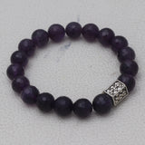 Natural Amethyst Beads Bracelet