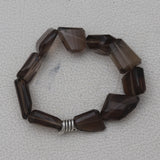 Natural Smoky Quartz Beads Bracelet