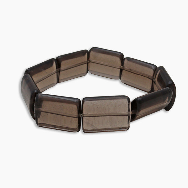 Natural Smoky Quartz Beads Bracelets