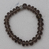 Natural Smoky Quartz Beads Bracelet