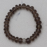 Natural Smoky Quartz Beads Bracelet