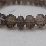 Natural Smoky Quartz Beads Bracelet