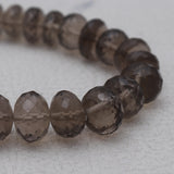 Natural Smoky Quartz Beads Bracelet