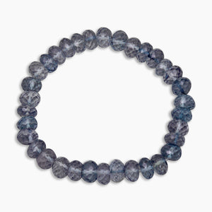 Natural Paraiba Quartz Beads Bracelets