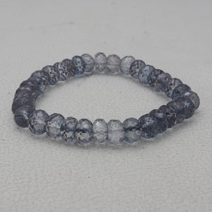 Natural Paraiba Quartz Beads Bracelet