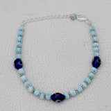 Larimar Beads Bracelet